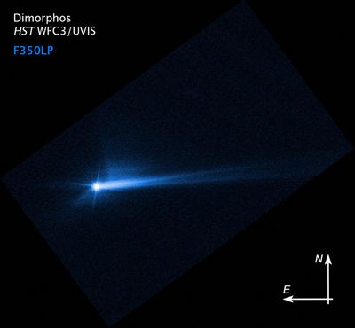 Asteroid's path altered in NASA's first test of planetary defense system