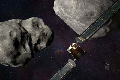 ‘Watershed moment for humanity’: Nasa hails success of asteroid mission that was test to save planet