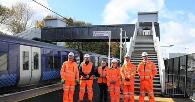 Johnstone Railway Station opens new footbridge in bid to close accessibility gap