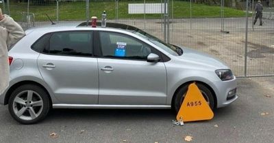 Irish university students leave notes begging not to be clamped as they have nowhere to park
