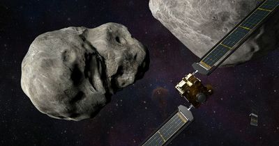 Nasa says its Dart spacecraft changed asteroid's path in 'watershed moment for humanity'