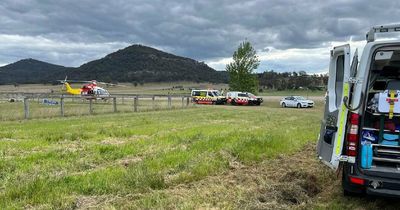 Man was pulling truck out of bog when chain snapped: head and neck injuries