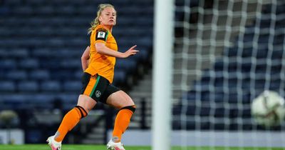 Amber Barrett's winning goal sends Ireland to the World Cup finals