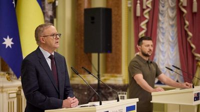 Volodymyr Zelenskyy asks Australia to train Ukrainian soldiers, during phone call with Anthony Albanese