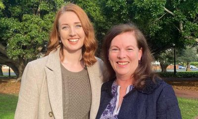 I saw Sharon’s photo in my family tree and yelled, ‘Oh my god, that’s the lady from the office!’