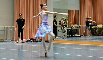 Ballet stars who fled Russia's Ukraine war reunite in US