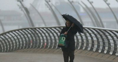 UK weather forecast: Torrential rain and ferocious gusts before snow falls in Britain