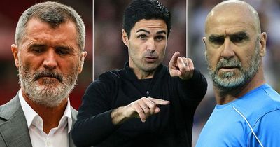 Roy Keane and Eric Cantona disagreement highlights Mikel Arteta's Arsenal turnaround