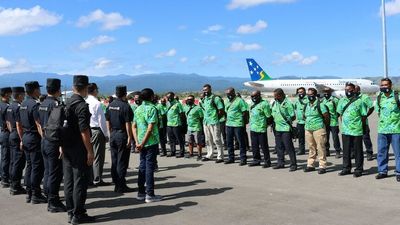 Solomon Islands sends largest police delegation to China for first in-country training