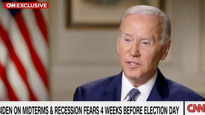 Biden says "slight recession" possible, "but I don't anticipate it"