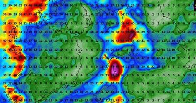 Met Eireann forecasts grim conditions in one region as low pressure system brings torrential rain