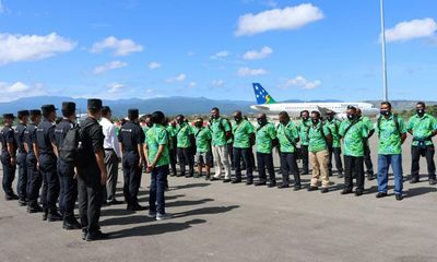 First Solomon Islands police head to China for training amid deepening security ties