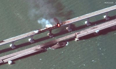 Russia's FSB arrests eight for Crimean Bridge bombing