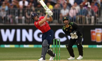 England beat Australia to win series: second men’s T20 cricket international – as it happened