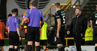 Hibs boss Lee Johnson in 'will never know' verdict over disallowed goal as he reflects on defeat