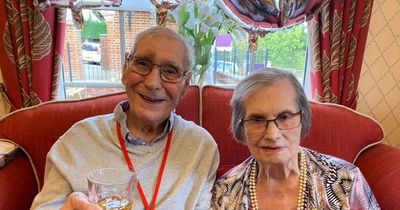 Couple celebrates their 100th birthdays together after 75 years of marriage