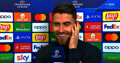 Chelsea star Jorginho in AC Milan outrage after what happened during Sandro Tonali interview