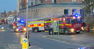 Firefighters called to Mansfield flats after smell of smoke reported