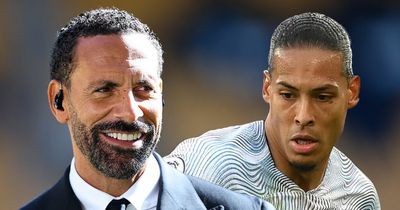 Rio Ferdinand sends message to Virgil van Dijk after alarming "confidence" admission