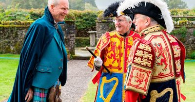 First Buchanan clan chief in 340 years 'crowned' at Callander ceremony