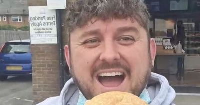 Dad orders UK's 'biggest' bacon roll from Greggs - with 51 rashers and 2,900 calories