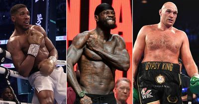 Tyson Fury compares Anthony Joshua unfavourably to Deontay Wilder