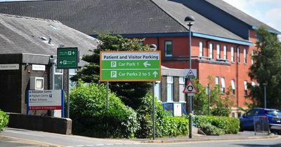 Armed officers called to hospital as gun found after police chase