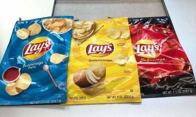 The newest Balenciaga ‘It’ bag is a packet of Lays crisps