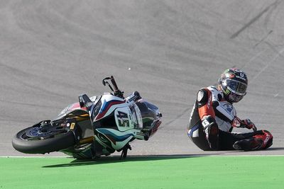 Redding "mad with myself" after latest crash at Portimao