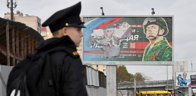 Russia is enlisting hundreds of thousands of men to fight against Ukraine, but public support for Putin is falling