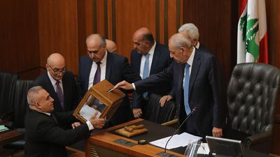 Lebanon's parliament begins a (very) long political battle to elect next president