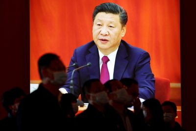 China, with 'fighting spirit', says it put national interest first in last five years