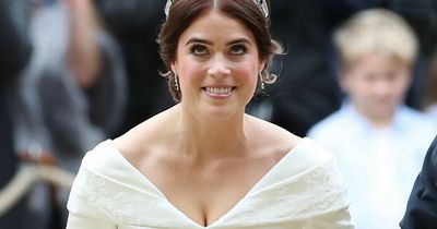 Princess Eugenie's wedding dress had hidden detail on back that sent powerful message