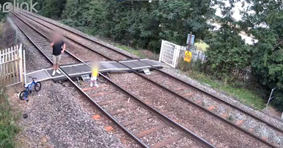 Toddler on train tracks sparks Network Rail safety session