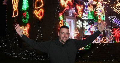 Lanarkshire dad cancels popular dazzling Christmas lights display due to cost of living crisis