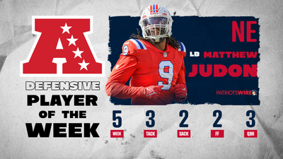 Patriots get first AFC Defensive Player of the Week award in 2022 season