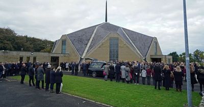 Creeslough: James O'Flaherty's son tells mourners his dad was a "great man who worked very hard"