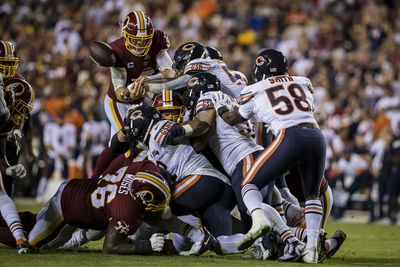 The Bears are slightly favored over the Commanders in Week 6