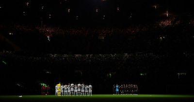 Emotional minutes silence held at Celtic Park in memory of Donegal explosion victims