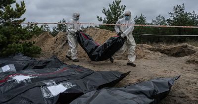 Mass graves filled with 180 bodies including one-year-old baby found in Ukraine