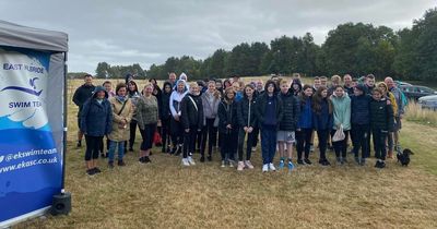 Lanarkshire swim team swap pool for country park in 7K fundraiser