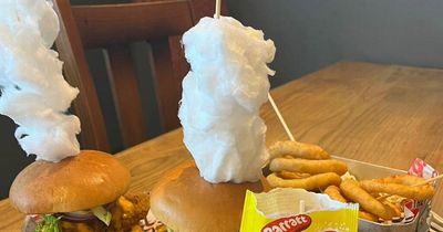 World's first candy floss burger to be dished up as part of 'funfair platter' at Greene King pubs