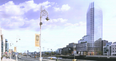 Massive 24-floor skyscraper overlooking Custom House and Trinity College refused permission by council planners