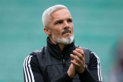 Jim Goodwin admits interviews may becoming ‘very boring’ after touchline ban