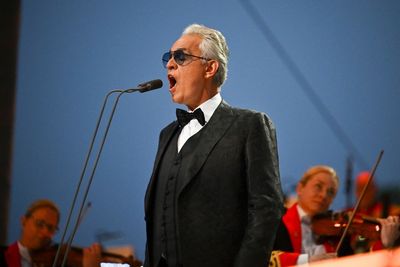 Andrea Bocelli sues air charter company over old, noisy jet