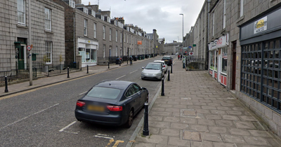 Officers 'attempted to stop car' which flipped onto its roof in Aberdeen during chase