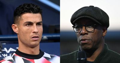 Ian Wright disagrees with two Manchester United legends over Cristiano Ronaldo issue