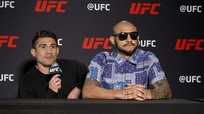 Video: Cub Swanson doesn’t speak, has stand-in for bizarre UFC Fight Night 212 media day session