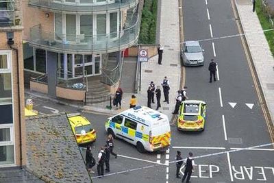 Boy, 17, hospitalised after high street stabbing in Feltham