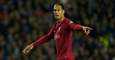 Virgil van Dijk makes feelings clear to Fabio Carvalho with ruthless dressing down